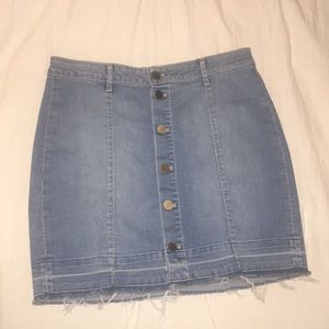 Button Up Skirt